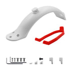 Fenders Scooter Wings brake light for xiaomi M365 Pro Rear Mud Guard Support Protection Plastic Parts Screws Rubber Stopper