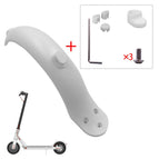 Fenders Scooter Wings brake light for xiaomi M365 Pro Rear Mud Guard Support Protection Plastic Parts Screws Rubber Stopper