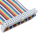 For Raspberry Pi 2 3 B+ T-type 40 Pin GPIO Breakout Expansion Adapter Board + 20CM GPIO 40pin Rainbow Cable T expansion DIY kit