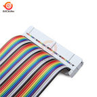 For Raspberry Pi 2 3 B+ T-type 40 Pin GPIO Breakout Expansion Adapter Board + 20CM GPIO 40pin Rainbow Cable T expansion DIY kit