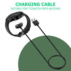 For TicWatch Pro3 Charger Magnetic Adapter USB Charging Cable Cord Base Charging Cord Smart Watch Accessorie For Tic Watch Pro 3