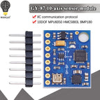 GY-87 10DOF Module MPU6050 HMC5883L BMP180 GY87 Sensor Module GY87 For Arduino