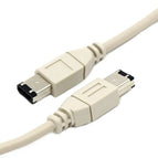 FireWire 400 6pin Line IEEE-1394B 6pin to 6pin Connection cable 1 m