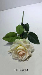 C-R041 Wholesale High Quality Artificial Real Touch Latex Roses Faux Silk Roses for Wedding Home Party Decoration