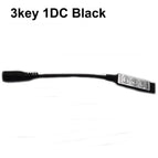 DC 5V-12V-24V 12A 3Keys Mini DC LED RGB Controller Dimmer Driver For RGB 5050/3528/2835/5730/5630/3014 SMD LED Strip Lights