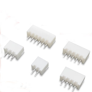 500PCS  XH2.54 Male Material Connector Leads Pin Header 2.54mm  Socket Pin Header Straight pin 2P 3P 4P 5P 6P 7P 8P 9P 10P 12P