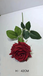 C-R041 Wholesale High Quality Artificial Real Touch Latex Roses Faux Silk Roses for Wedding Home Party Decoration