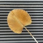 DREA Factory Wholesale Artificial Gold Eucalyptus Leaves Artificial Palm Leaf for Christmas Home Decor
