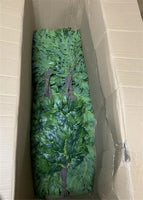 QSLH-V116 Artificial Green Plants Silk Ficus Plant Branch Ficus Tree Branches Artificial Ficus for Decor
