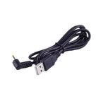 DC Power Plug USB Convert To 4.0*1.7mm/DC 4.0x1.7 White Black L Shape Right Angle Jack With Cord Connector Cable
