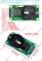 1pcs/lot RTC DS1302 Real Time Clock Module For AVR ARM PIC SMD for Arduino