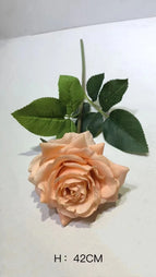 C-R041 Wholesale High Quality Artificial Real Touch Latex Roses Faux Silk Roses for Wedding Home Party Decoration