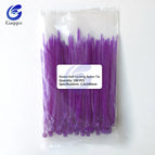 100mm Nylon Cable Tie 100pcs/pack Self-locking Nylon wire binding wrap straps 12 color width 2.5mm SGS Certified