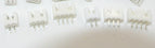 500PCS  XH2.54 Male Material Connector Leads Pin Header 2.54mm  Socket Pin Header Straight pin 2P 3P 4P 5P 6P 7P 8P 9P 10P 12P