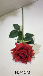 C-R041 Wholesale High Quality Artificial Real Touch Latex Roses Faux Silk Roses for Wedding Home Party Decoration