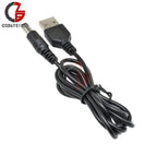 USB 2.0 to DC 5.5mm x 2.1mm Power Converter Connector Cable DC to USB Power Adapter Socket Cord Plug for Power Charger