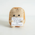 Crochet Positive Energy Card Knit Emotional Support Crochet Dolls Toy Crochet Toy Christmas Mother's Day Gifts Graduation Gifts