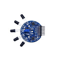 5 channel flame five channel flame sensor module analog digital dual output fire extinguishing robot