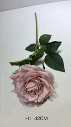 C-R041 Wholesale High Quality Artificial Real Touch Latex Roses Faux Silk Roses for Wedding Home Party Decoration