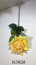 C-R041 Wholesale High Quality Artificial Real Touch Latex Roses Faux Silk Roses for Wedding Home Party Decoration