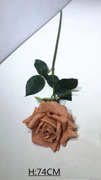 C-R041 Wholesale High Quality Artificial Real Touch Latex Roses Faux Silk Roses for Wedding Home Party Decoration