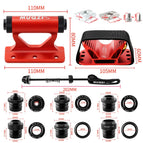 MUQZI Aluminum Bike Fork Mount Block QR 5x100 Thru Axle 12/15/20mm Bicycle Fork Holder Car Roof Truck Bed Van
