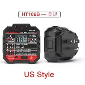 HABOTEST HT106E HT106D HT106B Socket Tester Pro RCD EU UK US