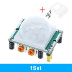 HC-SR501 Adjust IR Pyroelectric Infrared PIR Motion Sensor Detector Module for arduino for raspberry pi kits + Case