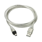 1M/3ft USB Male to Firewire IEEE 1394 4 Pin Male iLink Adapter Cord firewire 1394 Cable for SONY DCR-TRV75E DV