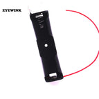 18650 Battery Case Storage Box Case Plastic Holder With Wire Leads for 1 x 18650 Batteries Soldering