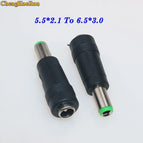 ChengHaoRan DC Power 5.5*2.1 female to 3.0*1.1 4.0*1.7 5.5*2.1 5.0*3.0 5.5*2.5 male plug Converter Laptop Adapter connector