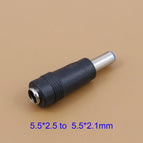 YuXi 7.4*5.0 mm Female to 4.8*1.7mm Male  5.5x2.5/5.5x2.1 DC Adapter For IBM for Lenovo Power Laptops Adapter 5.5 2.1mm DC Jack