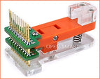 10 Pin 1.27mm Test Tool Programmer Burning 1x10P PCB Test Fixture Gold-plated Probe Module Test Upload Code for MCU Board