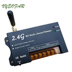 Led Strip Dimmer Controller 12V 24V RF Remote Wireless 4A 4 Channel Multi Function Dim ON Off Swith for 5050 3528 Single String