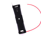 18650 Battery Case Storage Box Case Plastic Holder With Wire Leads for 1 x 18650 Batteries Soldering