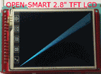 2.8 Inch 240x320 TFT LCD Display Kit Touch Screen Breakout Board + Easy-plug Air Board + Micro SD Module Compatible for Arduino