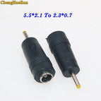 ChengHaoRan DC Power 5.5*2.1 female to 3.0*1.1 4.0*1.7 5.5*2.1 5.0*3.0 5.5*2.5 male plug Converter Laptop Adapter connector