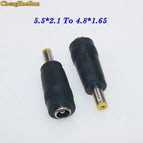 ChengHaoRan DC Power 5.5*2.1 female to 3.0*1.1 4.0*1.7 5.5*2.1 5.0*3.0 5.5*2.5 male plug Converter Laptop Adapter connector