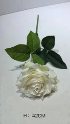 C-R041 Wholesale High Quality Artificial Real Touch Latex Roses Faux Silk Roses for Wedding Home Party Decoration