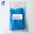 100mm Nylon Cable Tie 100pcs/pack Self-locking Nylon wire binding wrap straps 12 color width 2.5mm SGS Certified