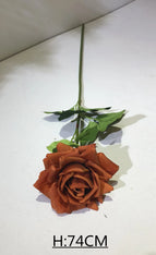 C-R041 Wholesale High Quality Artificial Real Touch Latex Roses Faux Silk Roses for Wedding Home Party Decoration