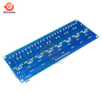 1Pcs 5V 12V 8 Channel Relay Module with optocoupler Relay 5V 12V Output 8 way Relay module For arduino AVR ARM Expansion Board