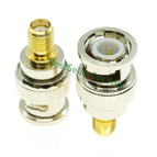 BNC Male Female To SMA UHF N PL259 SO-239 2x Double BANANA male female Coax coaxial RF Connector Adapter Test kit