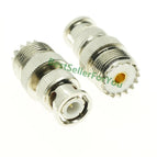 BNC Male Female To SMA UHF N PL259 SO-239 2x Double BANANA male female Coax coaxial RF Connector Adapter Test kit