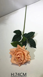 C-R041 Wholesale High Quality Artificial Real Touch Latex Roses Faux Silk Roses for Wedding Home Party Decoration