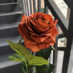 C-R041 Wholesale High Quality Artificial Real Touch Latex Roses Faux Silk Roses for Wedding Home Party Decoration