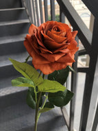 C-R041 Wholesale High Quality Artificial Real Touch Latex Roses Faux Silk Roses for Wedding Home Party Decoration