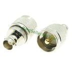 BNC Male Female To SMA UHF N PL259 SO-239 2x Double BANANA male female Coax coaxial RF Connector Adapter Test kit
