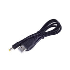 DC Power Plug USB Convert To 4.0*1.7mm/DC 4.0x1.7 White Black L Shape Right Angle Jack With Cord Connector Cable