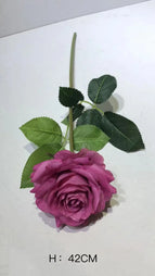 C-R041 Wholesale High Quality Artificial Real Touch Latex Roses Faux Silk Roses for Wedding Home Party Decoration